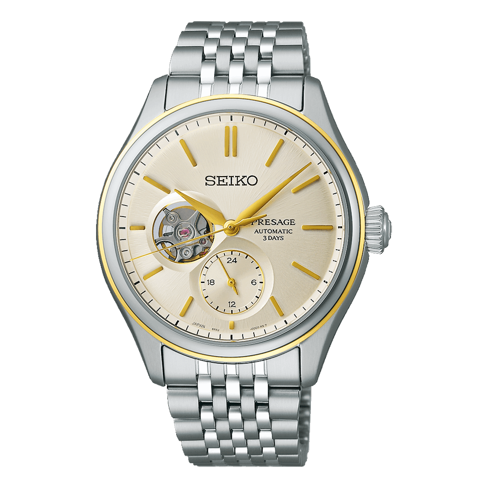 Seiko Presage Classic Series - Shiro-iro Open Heart SPB480J Otomatik Erkek Kol Saati