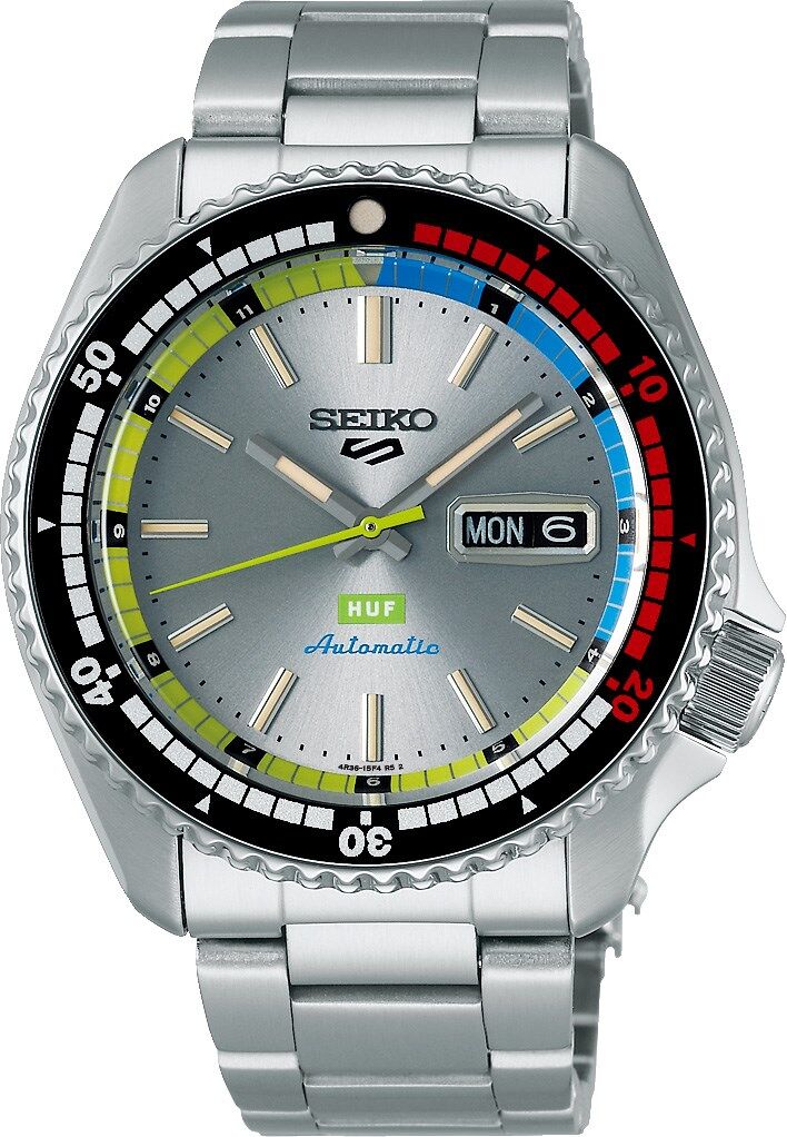Seiko5 x HUF Limitli Üretim SRPL33K Otomatik Erkek Kol Saati
